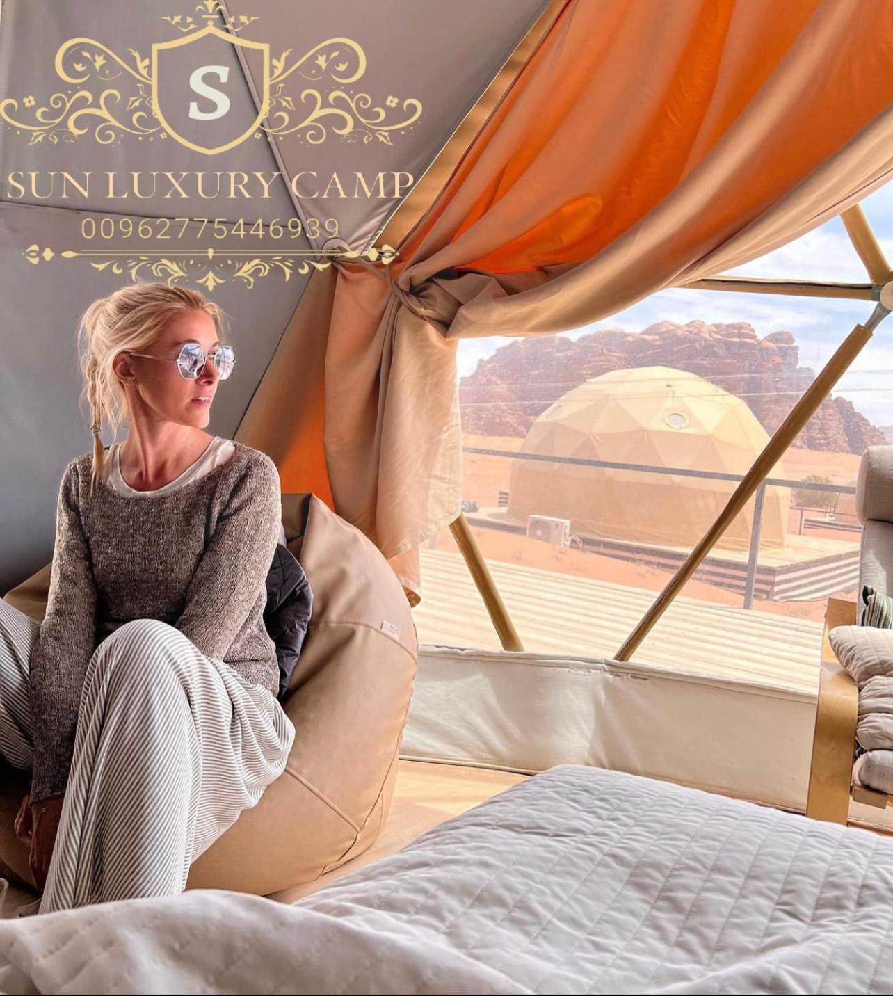 Sun Luxury Camp &Tour Apartment Вади Рум Екстериор снимка