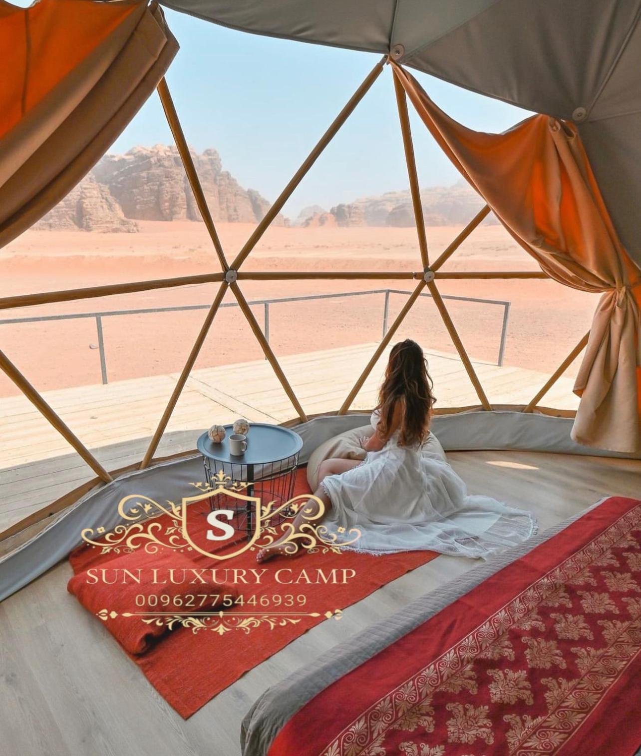 Sun Luxury Camp &Tour Apartment Вади Рум Екстериор снимка